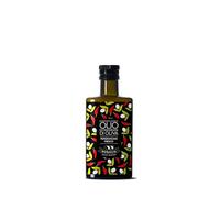Frantoio Muraglia, Bouteille en verre avec de l'huile d'olive extra vierge, aromatisée au piment 200ml