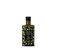 Frantoio Muraglia, Bouteille en verre d'huile d'olive vierge extra, aromatisée à l'ail 200ml