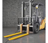 Frantools Rallonges de Fourche à Palette 182cm Extensions de Fourche à Palette Rallonges de Fourche en Acier pour Chariot Elévateur à Fourche Transport de Charge Livraison Chantier