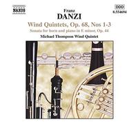 Franz Danzi - Quintettes pour instruments à vents, op 68 / Sonate pour cor & piano en mi mineur, op 44