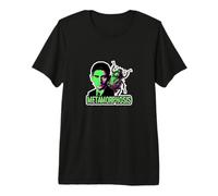 Franz Kafka Metamorphosis Y2K Glitch Art Bug Grunge T-Shirt Haut de Gamme