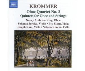 Franz Krommer Krommer: Oboe Quartet No. 3/Quintets for Oboe and Strings (CD)