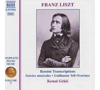 Franz Liszt COMPELETE PIANO MUSCI - VOLUME 7 (CD) Album