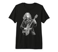 Franz Liszt Composser Guitare pianiste T-Shirt Haut de Gamme