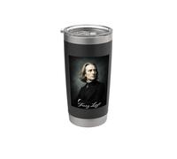 Franz Liszt Compossier Pianiste Gobelet isotherme en acier inoxydable double paroi