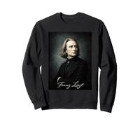 Franz Liszt Compossier Pianiste Sweatshirt