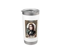 Franz Liszt Compossier Pianiste Tarot Gobelet isotherme en acier inoxydable double paroi
