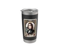 Franz Liszt Compossier Pianiste Tarot Gobelet isotherme en acier inoxydable double paroi