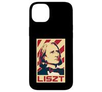 Franz Liszt Design Vintage pour Fan de Musique Classique et de Piano Coque pour iPhone 14 Plus