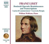Franz Liszt – Intégrale de l'œuvre pour piano Vol. 27 – NAXOS