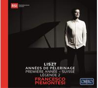 Franz Liszt Liszt: Années De Pélerinage/Légende 2 (CD) Album with DVD