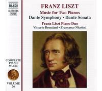 Franz Liszt Piano Du - Dante Symphony / Dante Sonata 26 [New CD]