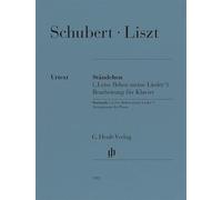 Franz liszt : serenade (leise flehen meine lieder) - transcription pour piano - avec doigtes