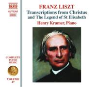 NAXOS – Intégrale pour Piano Vol.47: Transcr. des oratorios Christus & Légende de Ste Elisabeth