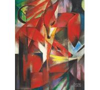 Franz Marc Agenda 2026: Volpi | Pianificatore Annuale 2026 | Da Gennaio a Dicembre (12 Mesi) | Espressionismo | Organizer & Diario