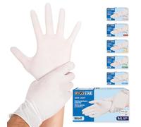 Franz Mensch 27019 SAFE LIGHT Gant en nitrile Hygonorm Blanc Taille L