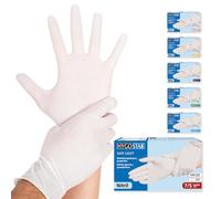 'franz mensch 27069 nitrile Gants de "Safe Light hygo Norme, S, blanc