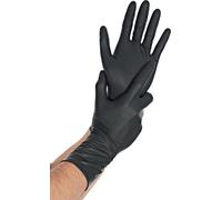 franz mensch Gant en nitrile "POWER GRIP LONG" S noir 50 pièces