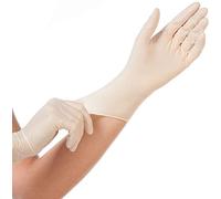 Franz Mensch Hygonorm 26769 Grip Light Gants en latex sans poudre Blanc Taille S