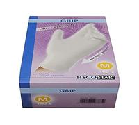 Gants en latex 'GRIP', M, blanc - Boîte de 100 gants