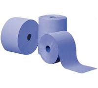 franz mensch Rouleau de nettoyage HYGOSTAR 3 couches bleu 375 m