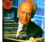 Franz Schubert 1797-1828 Symphonie N°8 En Si Mineur D 759 Inachevée Unvollendete Symphonie N°9 En Ut Majeur D 944 La Grande Die Grosse The Great Par Orchestre Philharmonique De Berlin Dir Günter Wand