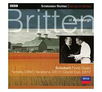 Franz Schubert - Britten at Aldeburgh, vol. 2 - Oeuvres pour piano à quatre mains
