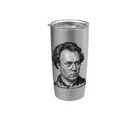 Franz Schubert Classique Compositeur Portrait Musique classique Gobelet isotherme en acier inoxydable double paroi