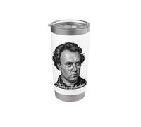 Franz Schubert Classique Compositeur Portrait Musique classique Gobelet isotherme en acier inoxydable double paroi