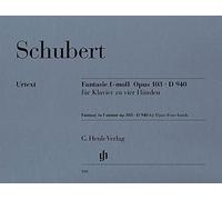 Franz Schubert: Fantasie F-Moll Fur Klavier Zu Vier Handen D.940 (Urtext). Sheet Music for Piano Duet