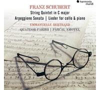 Emmanuelle Bertrand – Schubert : Quintette à cordes · Sonate pour arpeggione · Lieder – CD