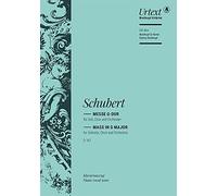 Franz Schubert – Messe en sol majeur D.167 – Réduction piano, chœur mixte – Breitkopf
