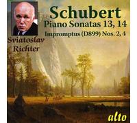 Franz Schubert - Piano Sonatas 13 14 / Impromptus D899 Nos. 2 4 - - E600z