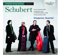 Franz Schubert – Intégrale des quatuors à cordes, Vol. 3 – CD – Edel