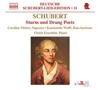 Franz Schubert Schubert: Sturm Und Drang Poets (CD) Album