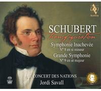 Franz Schubert – Symphonies N° 8 et 9 – Transfiguration – CD