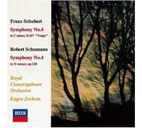 Franz Schubert - Schubert : Symphonie n° 4 / Schumann : Symphonie n° 4