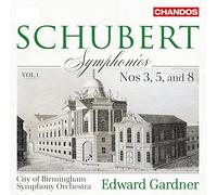 Franz Schubert – Symphonies nos 3, 5 et 8 – Volume 1 – SACD hybride – NAXOS