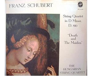 Franz Schubert: String Quartet in D Minor, D. 810 The Hungarian String Quartet, Personnel: Zoltan Szekely, MihalyKuttner, Denes Koromzay, Gabor Magyar