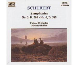 Franz Schubert Symphonies Nos. 3 and 6 - SCHUBERT (CD) Album