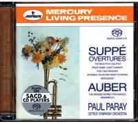 Franz Suppe / Daniel F. E. Auber - SUPPE / AUBER, Ouvertures célèbres : la Cavalerie légère, la Belle Galatée, Poète et Paysan, Le Cheval de Bronze, Fra Diavolo...