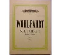 Franz Wohlfahrt – 60 études Op.45 pour alto – Partitions – Edition Peters