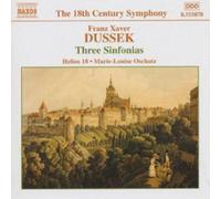 Franz Xaver Dussek Three Sinfonias - Franz Xaver Dussek (CD) Album