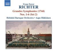 Franz Xaver Richter Franz Xaver Richter: Grandes Symphonies, Nos 7 - 12 (CD)