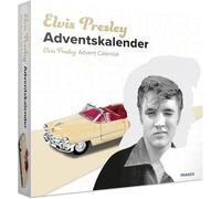 Franzis Elvis Presley 55120-7 Calendrier de l'Avent Convertible à l'échelle 1:38 avec Module sonore et Livre d'accompagnement Multicolore À partir de 14 Ans