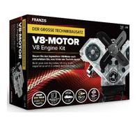 Franzis Kit technique 67114 – Grand kit de construction moteur V8 légendaire