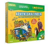 FRANZIS 67165 Calendrier de l'Avent pissenlit pour expérimenter et rechercher, 24 projets passionnants pour la période de Noël, pour les enfants à partir de 8 ans : expériences et connaissances sur la