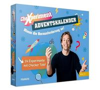 FRANZIS 67220 Calendrier de l'Avent CheXperiment : relevez le défi ! 24 expériences de l'Avent avec Checker Tobi !