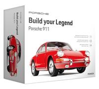 FRANZIS 67247 - Porsche 911 - Build Your Legend - Kit de modélisme détaillé avec Module sonore, éclairage LED, Livre d'accompagnement