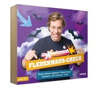Franzis 67248 CheXperiment - CheXperiment - Découvre Le Monde des Chauves-Souris avec Checker Tobi et construisez Votre Propre détecteur de Chauve-Souris - Multicolore